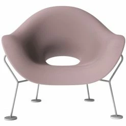 Qeeboo Pupa Powder Coat Outdoor Sessel - 87 X 78 X 84 Cm - Pink