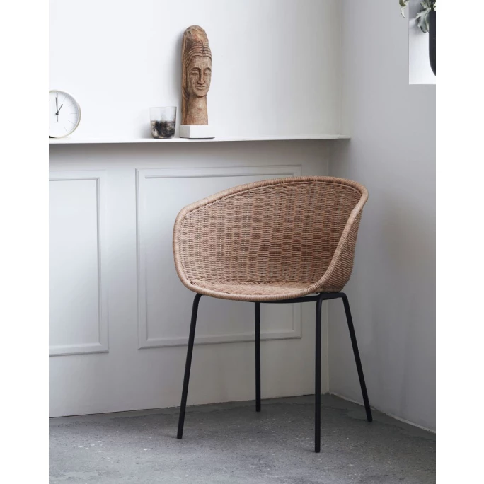 House Doctor Hapur Korbsessel - 2er Set - 2 Stück à 49x58x78 cm - natur House Doctor Hapur Korbsessel - 2er Set - 2 Stück à 49x58x78 Cm - Natur -qeeboo shop unnamed file 4437