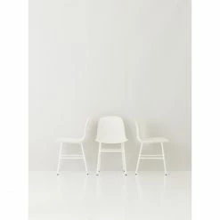 Normann Copenhagen Form Steel Stuhl - H 80 X B 48 X T 52 Cm - White -qeeboo shop unnamed file 45