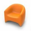 Vondom BLOW Lounge Sessel - 90x78x76 Cm - Orange