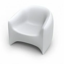 Vondom BLOW Lounge Sessel - 90x78x76 Cm - Eis