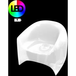 Vondom BLOW Lounge Sessel - 79x90x76 Cm - Eis + RGB LED + Akku -qeeboo shop unnamed file 4556