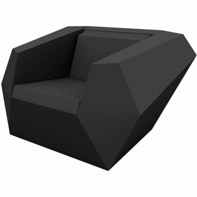 Vondom FAZ Lounge Sessel - 120x100x70 cm - schwarz Vondom FAZ Lounge Sessel - 120x100x70 Cm - Schwarz -qeeboo shop unnamed file 4601