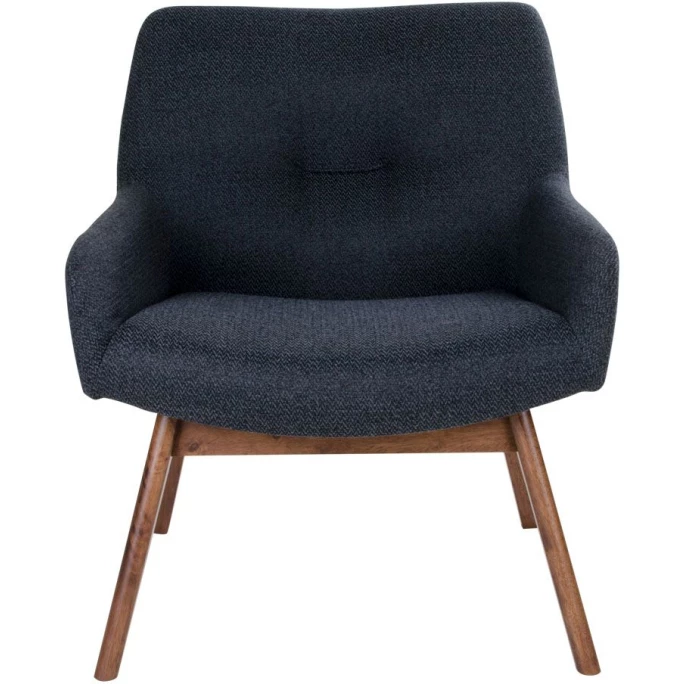 House Nordic London Lounge Sessel - 65x63x73 cm - grau - mit Walnuss-Beinen House Nordic London Lounge Sessel - 65x63x73 Cm - Grau - Mit Walnuss-Beinen -qeeboo shop unnamed file 4666