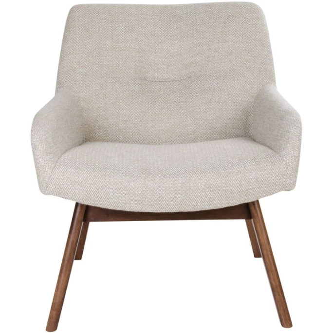 House Nordic London Lounge Sessel - 65x63x73 cm - sand - mit Walnuss-Beinen House Nordic London Lounge Sessel - 65x63x73 Cm - Sand - Mit Walnuss-Beinen -qeeboo shop unnamed file 4672