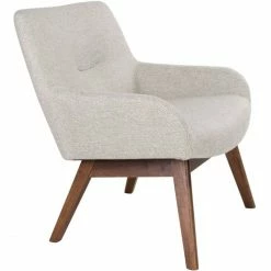 House Nordic London Lounge Sessel - 65x63x73 Cm - Sand - Mit Walnuss-Beinen 2 House Nordic London Lounge Sessel - 65x63x73 Cm - Sand - Mit Walnuss-Beinen -qeeboo shop unnamed file 4673