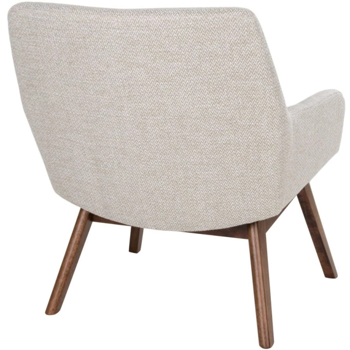 House Nordic London Lounge Sessel - 65x63x73 cm - sand - mit Walnuss-Beinen House Nordic London Lounge Sessel - 65x63x73 Cm - Sand - Mit Walnuss-Beinen -qeeboo shop unnamed file 4674