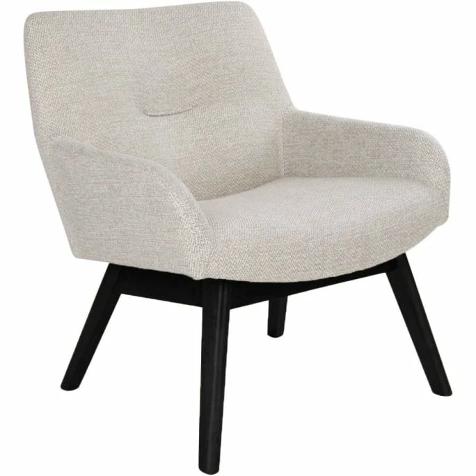 House Nordic London Lounge Sessel - 65x63x73 cm - sand - mit schwarzen Stuhlbeinen House Nordic London Lounge Sessel - 65x63x73 Cm - Sand - Mit Schwarzen Stuhlbeinen -qeeboo shop unnamed file 4683