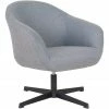 House Nordic Sydney Lounge Sessel Mit Drehfunktion - 70x67x78 Cm - Hellgrau