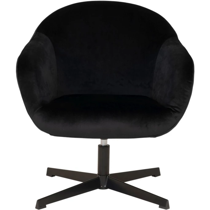 House Nordic Sydney Lounge Sessel mit Drehfunktion - 70x67x78 cm - schwarz House Nordic Sydney Lounge Sessel Mit Drehfunktion - 70x67x78 Cm - Schwarz -qeeboo shop unnamed file 4693