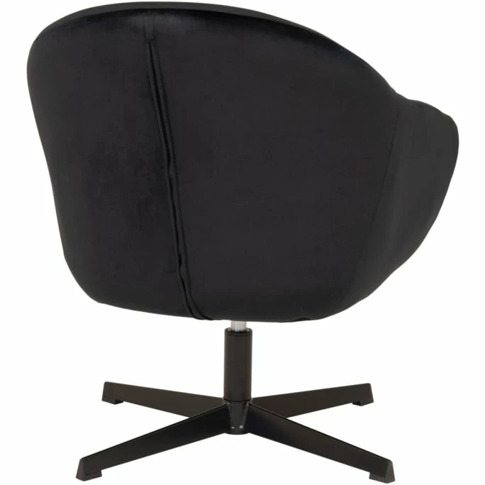 House Nordic Sydney Lounge Sessel mit Drehfunktion - 70x67x78 cm - schwarz House Nordic Sydney Lounge Sessel Mit Drehfunktion - 70x67x78 Cm - Schwarz -qeeboo shop unnamed file 4695