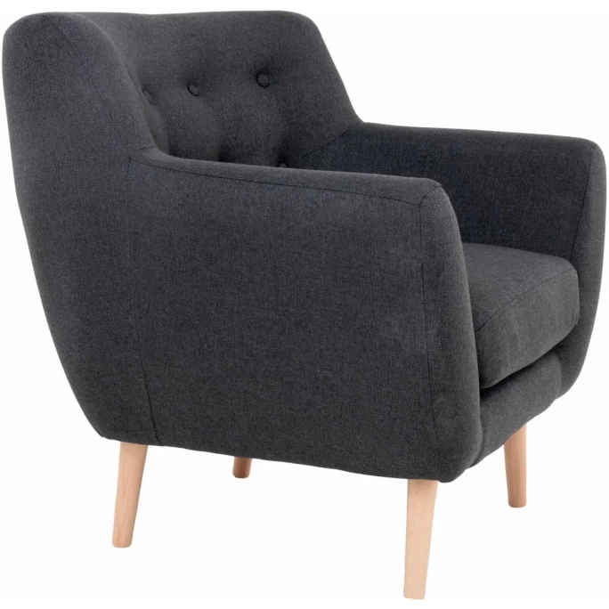 House Nordic Monte Sessel mit Armlehnen - 76x81x79 cm - dunkelgrau House Nordic Monte Sessel Mit Armlehnen - 76x81x79 Cm - Dunkelgrau -qeeboo shop unnamed file 4714