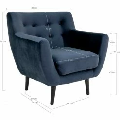 House Nordic Monte Sessel Mit Armlehnen - 76x81x79 Cm - Blau 4 House Nordic Monte Sessel Mit Armlehnen - 76x81x79 Cm - Blau -qeeboo shop unnamed file 4721