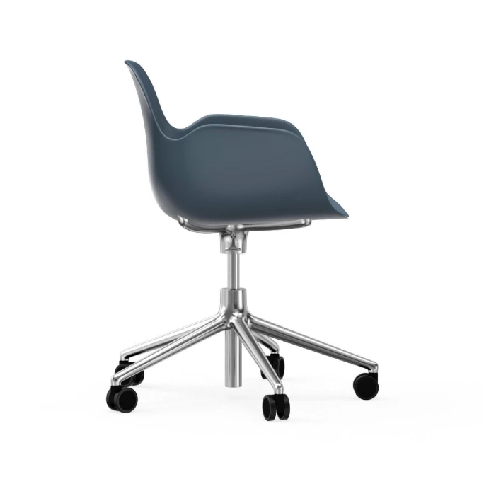 Normann Copenhagen Form Armchair Swivel Bürostuhl mit Rollen - Höhe 86 cm x Ø 72,5 cm - Sitzhöhe 37-50 cm - Blue Normann Copenhagen Form Armchair Swivel Bürostuhl Mit Rollen - Höhe 86 Cm X Ø 72,5 Cm - Sitzhöhe 37-50 Cm - Blue -qeeboo shop unnamed file 4739