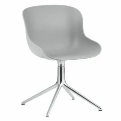 Normann Copenhagen Hyg Drehsessel - H 84 X L 54 X D 55,5 Cm - Sitzhöhe 46 Cm - Grey