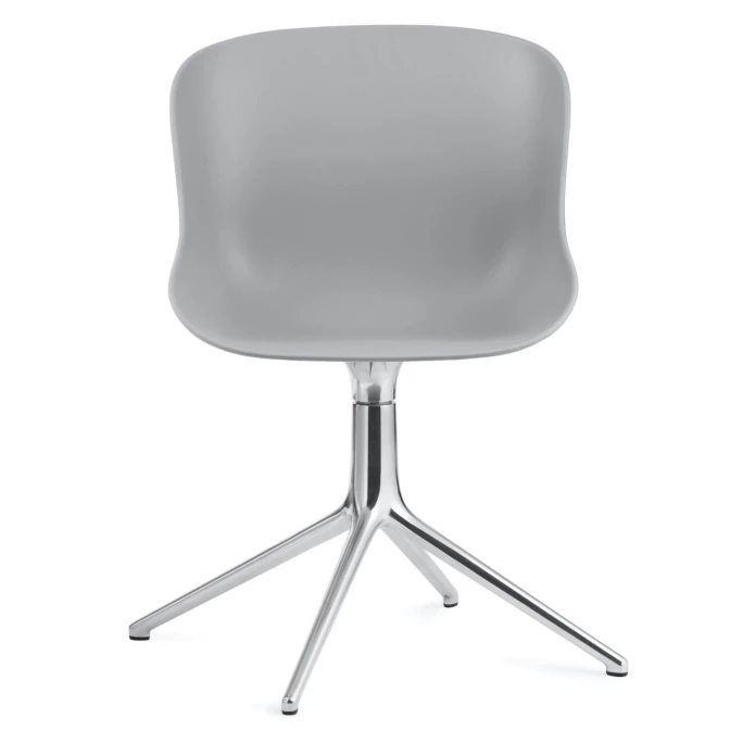 Normann Copenhagen Hyg Drehsessel - H 84 x L 54 x D 55,5 cm - Sitzhöhe 46 cm - Grey Normann Copenhagen Hyg Drehsessel - H 84 X L 54 X D 55,5 Cm - Sitzhöhe 46 Cm - Grey -qeeboo shop unnamed file 4757