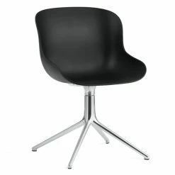 Normann Copenhagen Hyg Drehsessel - H 84 X L 54 X D 55,5 Cm - Sitzhöhe 46 Cm - Black