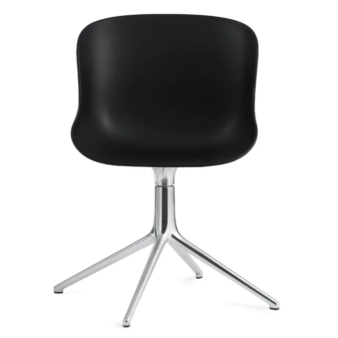 Normann Copenhagen Hyg Drehsessel - H 84 x L 54 x D 55,5 cm - Sitzhöhe 46 cm - Black Normann Copenhagen Hyg Drehsessel - H 84 X L 54 X D 55,5 Cm - Sitzhöhe 46 Cm - Black -qeeboo shop unnamed file 4761