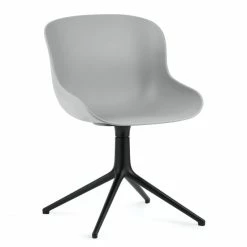Normann Copenhagen Hyg Drehsessel - H 84 X L 54 X D 55,5 Cm - Sitzhöhe 46 Cm - Grey