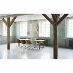 Normann Copenhagen Hyg Drehsessel - H 84 X L 54 X D 55,5 Cm - Sitzhöhe 46 Cm - Grey 2 Normann Copenhagen Hyg Drehsessel - H 84 X L 54 X D 55,5 Cm - Sitzhöhe 46 Cm - Grey -qeeboo shop unnamed file 4778