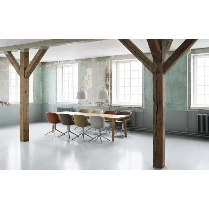 Normann Copenhagen Hyg Drehsessel - H 84 x L 54 x D 55,5 cm - Sitzhöhe 46 cm - Grey Normann Copenhagen Hyg Drehsessel - H 84 X L 54 X D 55,5 Cm - Sitzhöhe 46 Cm - Grey -qeeboo shop unnamed file 4778