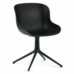 Normann Copenhagen Hyg Drehsessel - H 84 X L 54 X D 55,5 Cm - Sitzhöhe 46 Cm - Black
