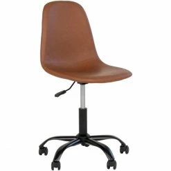 House Nordic Stockholm Bürostuhl - 48x44x86-94 Cm - Braun