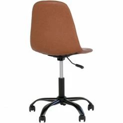 House Nordic Stockholm Bürostuhl - 48x44x86-94 Cm - Braun -qeeboo shop unnamed file 4813