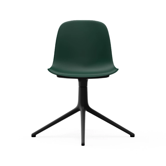 Normann Copenhagen Form Chair Black Swivel Bürostuhl - Höhe 80 cm x Ø 70,5 cm - Sitzhöhe 44 cm - Green Normann Copenhagen Form Chair Black Swivel Bürostuhl - Höhe 80 Cm X Ø 70,5 Cm - Sitzhöhe 44 Cm - Green -qeeboo shop unnamed file 4859