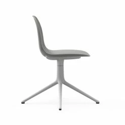 Normann Copenhagen Form Chair White Swivel Bürostuhl - Höhe 80 Cm X Ø 70,5 Cm - Sitzhöhe 44 Cm - Grey -qeeboo shop unnamed file 4872