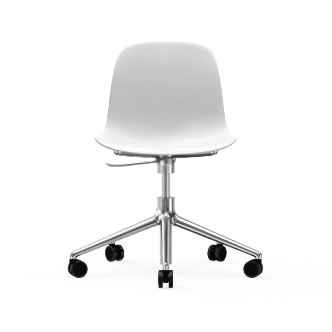 Normann Copenhagen Form Swivel Bürostuhl mit Rollen - Höhe 86 cm x Ø 72,5 cm - Sitzhöhe 37-50 cm - White Normann Copenhagen Form Swivel Bürostuhl Mit Rollen - Höhe 86 Cm X Ø 72,5 Cm - Sitzhöhe 37-50 Cm - White -qeeboo shop unnamed file 4891