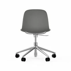 Normann Copenhagen Form Swivel Bürostuhl Mit Rollen - Höhe 86 Cm X Ø 72,5 Cm - Sitzhöhe 37-50 Cm - Grey 3 Normann Copenhagen Form Swivel Bürostuhl Mit Rollen - Höhe 86 Cm X Ø 72,5 Cm - Sitzhöhe 37-50 Cm - Grey -qeeboo shop unnamed file 4897