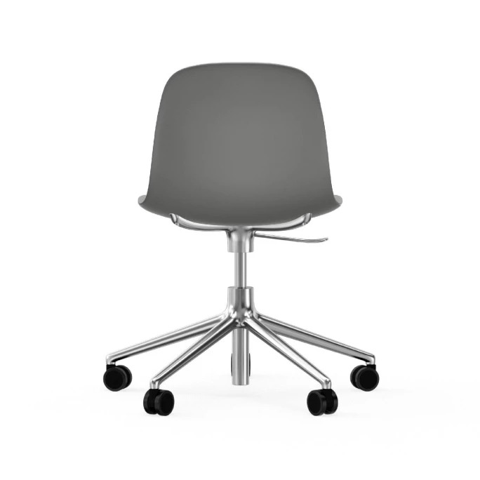 Normann Copenhagen Form Swivel Bürostuhl mit Rollen - Höhe 86 cm x Ø 72,5 cm - Sitzhöhe 37-50 cm - Grey Normann Copenhagen Form Swivel Bürostuhl Mit Rollen - Höhe 86 Cm X Ø 72,5 Cm - Sitzhöhe 37-50 Cm - Grey -qeeboo shop unnamed file 4897