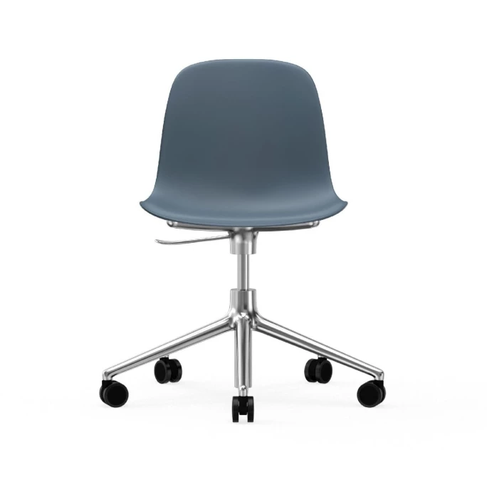 Normann Copenhagen Form Swivel Bürostuhl mit Rollen - Höhe 86 cm x Ø 72,5 cm - Sitzhöhe 37-50 cm - Blue Normann Copenhagen Form Swivel Bürostuhl Mit Rollen - Höhe 86 Cm X Ø 72,5 Cm - Sitzhöhe 37-50 Cm - Blue -qeeboo shop unnamed file 4899