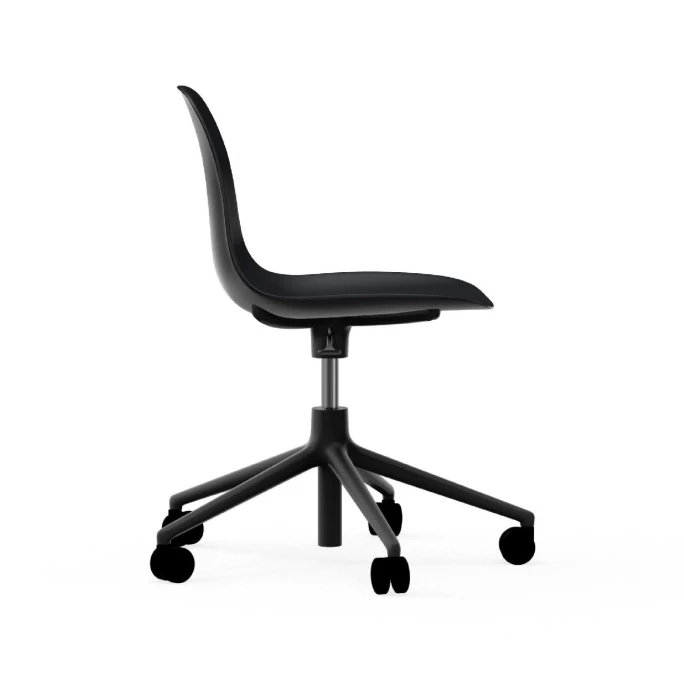 Normann Copenhagen Form Black Swivel Bürostuhl mit Rollen - Höhe 86 cm x Ø 72,5 cm - Sitzhöhe 37-50 cm - Black Normann Copenhagen Form Black Swivel Bürostuhl Mit Rollen - Höhe 86 Cm X Ø 72,5 Cm - Sitzhöhe 37-50 Cm - Black -qeeboo shop unnamed file 4920