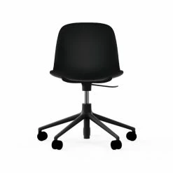 Normann Copenhagen Form Black Swivel Bürostuhl Mit Rollen - Höhe 86 Cm X Ø 72,5 Cm - Sitzhöhe 37-50 Cm - Black 3 Normann Copenhagen Form Black Swivel Bürostuhl Mit Rollen - Höhe 86 Cm X Ø 72,5 Cm - Sitzhöhe 37-50 Cm - Black -qeeboo shop unnamed file 4921