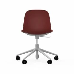 Normann Copenhagen Form White Swivel Bürostuhl Mit Rollen - Höhe 86 Cm X Ø 72,5 Cm - Sitzhöhe 37-50 Cm - Red 3 Normann Copenhagen Form White Swivel Bürostuhl Mit Rollen - Höhe 86 Cm X Ø 72,5 Cm - Sitzhöhe 37-50 Cm - Red -qeeboo shop unnamed file 4953