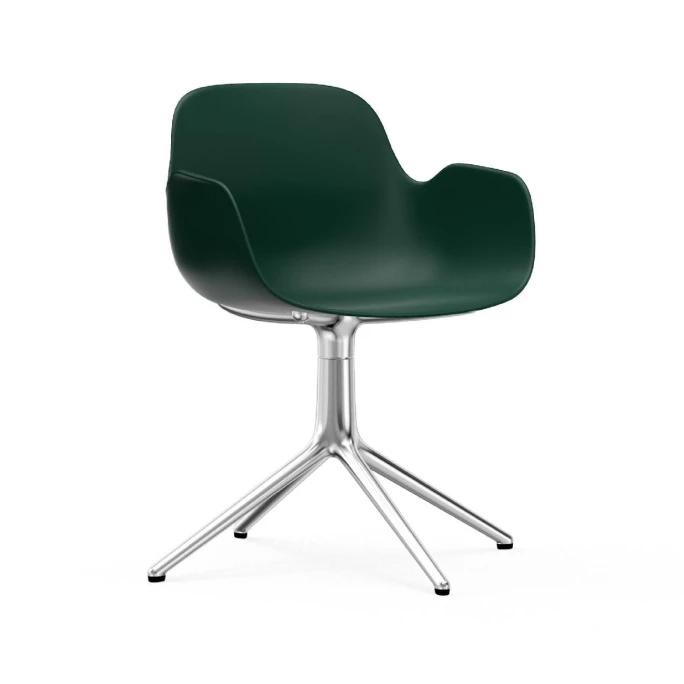 Normann Copenhagen Form Armchair Swivel Bürostuhl - Höhe 80 cm x Ø 70,5 cm - Sitzhöhe 44 cm - Green Normann Copenhagen Form Armchair Swivel Bürostuhl - Höhe 80 Cm X Ø 70,5 Cm - Sitzhöhe 44 Cm - Green -qeeboo shop unnamed file 4966