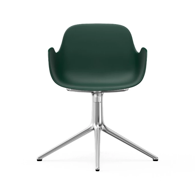 Normann Copenhagen Form Armchair Swivel Bürostuhl - Höhe 80 cm x Ø 70,5 cm - Sitzhöhe 44 cm - Green Normann Copenhagen Form Armchair Swivel Bürostuhl - Höhe 80 Cm X Ø 70,5 Cm - Sitzhöhe 44 Cm - Green -qeeboo shop unnamed file 4967