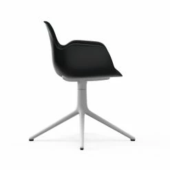 Normann Copenhagen Form Armchair White Swivel Bürostuhl - Höhe 80 Cm X Ø 70,5 Cm - Sitzhöhe 44 Cm - Black 2 Normann Copenhagen Form Armchair White Swivel Bürostuhl - Höhe 80 Cm X Ø 70,5 Cm - Sitzhöhe 44 Cm - Black -qeeboo shop unnamed file 4980