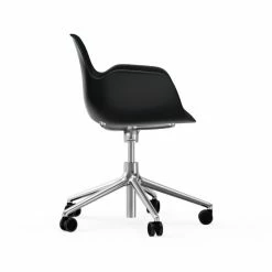 Normann Copenhagen Form Armchair Swivel Bürostuhl Mit Rollen - Höhe 86 Cm X Ø 72,5 Cm - Sitzhöhe 37-50 Cm - Black 2 Normann Copenhagen Form Armchair Swivel Bürostuhl Mit Rollen - Höhe 86 Cm X Ø 72,5 Cm - Sitzhöhe 37-50 Cm - Black -qeeboo shop unnamed file 5000