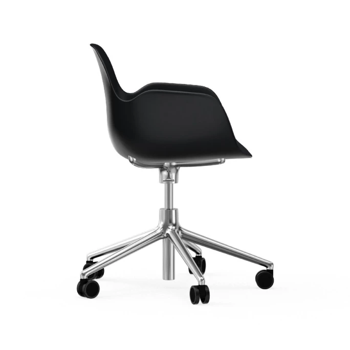 Normann Copenhagen Form Armchair Swivel Bürostuhl mit Rollen - Höhe 86 cm x Ø 72,5 cm - Sitzhöhe 37-50 cm - Black Normann Copenhagen Form Armchair Swivel Bürostuhl Mit Rollen - Höhe 86 Cm X Ø 72,5 Cm - Sitzhöhe 37-50 Cm - Black -qeeboo shop unnamed file 5000