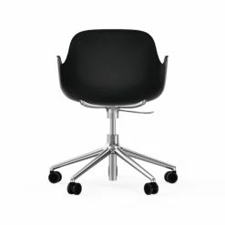 Normann Copenhagen Form Armchair Swivel Bürostuhl Mit Rollen - Höhe 86 Cm X Ø 72,5 Cm - Sitzhöhe 37-50 Cm - Black 3 Normann Copenhagen Form Armchair Swivel Bürostuhl Mit Rollen - Höhe 86 Cm X Ø 72,5 Cm - Sitzhöhe 37-50 Cm - Black -qeeboo shop unnamed file 5001