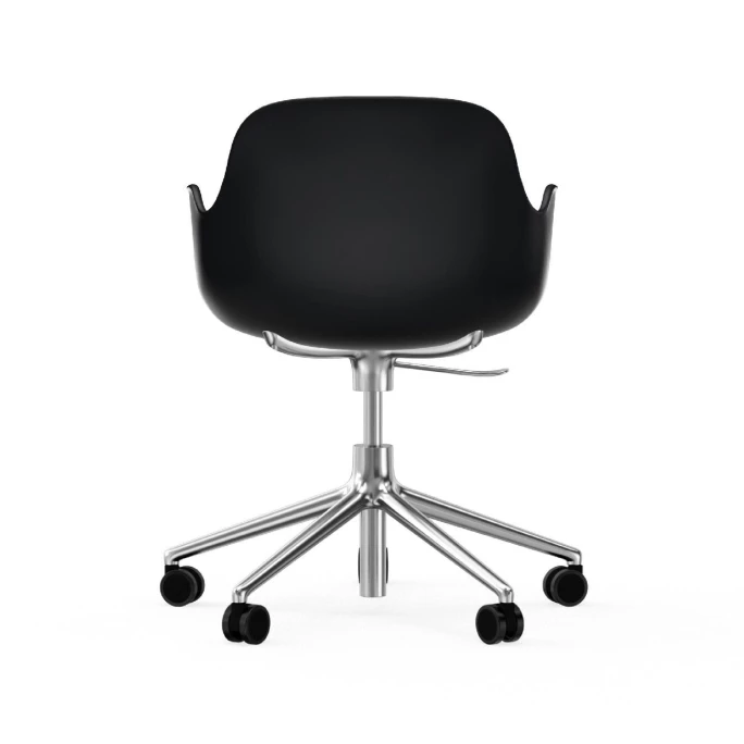 Normann Copenhagen Form Armchair Swivel Bürostuhl mit Rollen - Höhe 86 cm x Ø 72,5 cm - Sitzhöhe 37-50 cm - Black Normann Copenhagen Form Armchair Swivel Bürostuhl Mit Rollen - Höhe 86 Cm X Ø 72,5 Cm - Sitzhöhe 37-50 Cm - Black -qeeboo shop unnamed file 5001