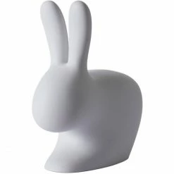 Qeeboo Rabbit Chair Stuhl - 68,8 X 39,5 X 80 Cm - Grey