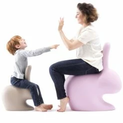 Qeeboo Rabbit Chair Stuhl - 68,8 X 39,5 X 80 Cm - Pink -qeeboo shop unnamed file 5078