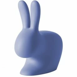 Qeeboo Rabbit Chair Stuhl - 68,8 X 39,5 X 80 Cm - Light Blue