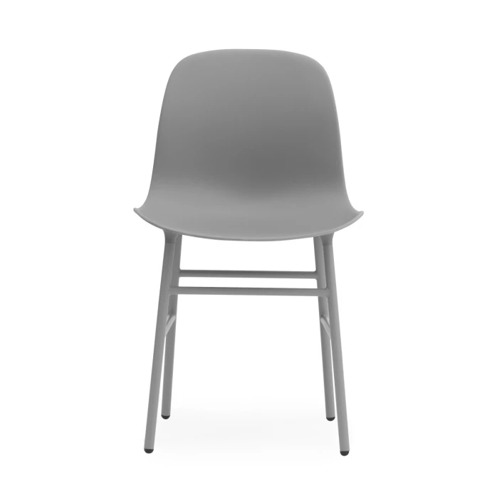 Normann Copenhagen Form Steel Stuhl - H 80 x B 48 x T 52 cm - grey Normann Copenhagen Form Steel Stuhl - H 80 X B 48 X T 52 Cm - Grey -qeeboo shop unnamed file 51
