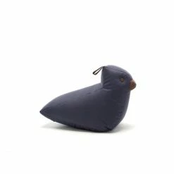 Sitting Bull Happy Zoo Fine Kinder-Sitzsack - 79x59x37 Cm - Dunkelblau