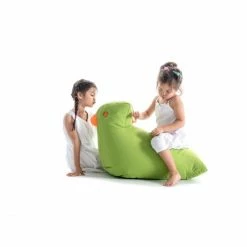 Sitting Bull Happy Zoo Fine Kinder-Sitzsack - 79x59x37 Cm - Grün -qeeboo shop unnamed file 5151